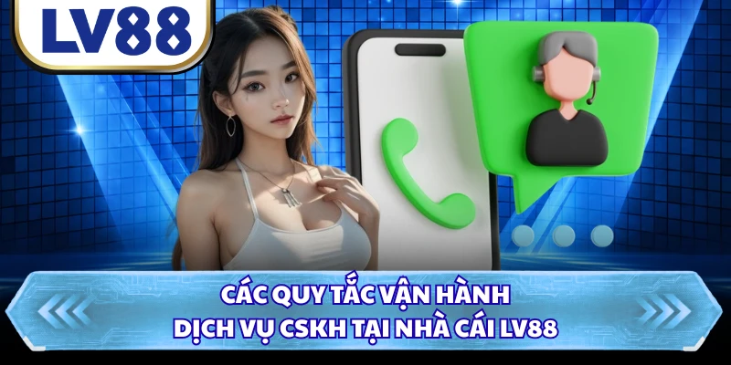 Các quy tắc vận hành dịch vụ CSKH tại nhà cái LV88