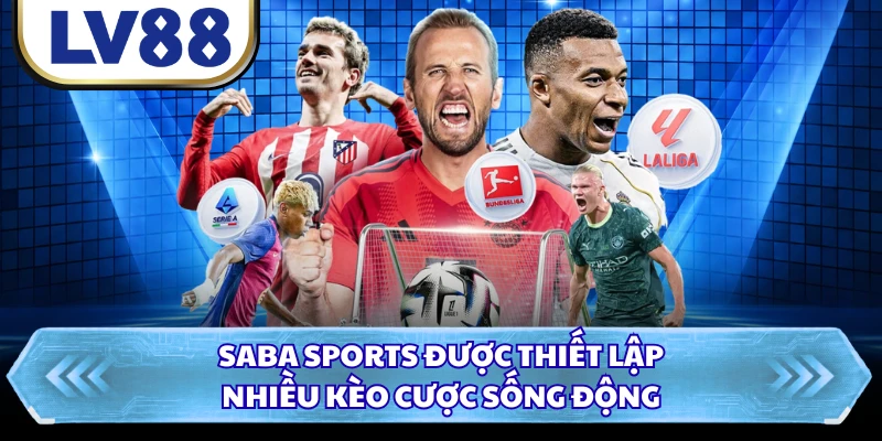 SABA Sports được thiết lập nhiều kèo cược sống động